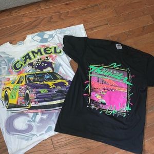 Vintage racing tee bundle